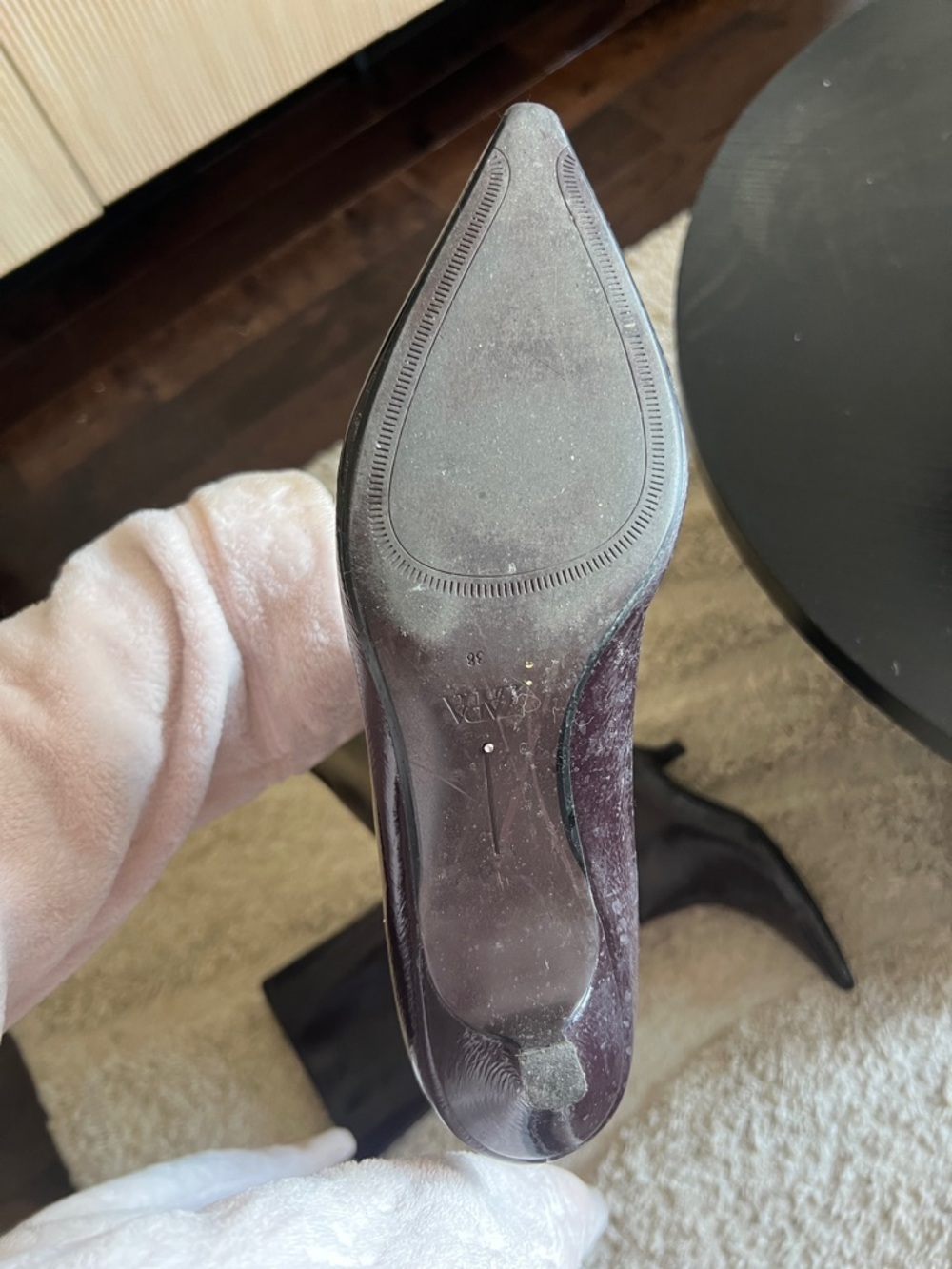 Zara Kitten Heel High Boots - Picture 4 of 4